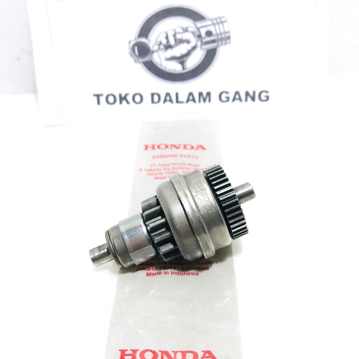 GRANAT GIGI PINION STARTER GEAR ASSY HONDA KVB VARIO 110 VARIO 110 CW VARIO 110 TECHNO KARBU SCOOPY 