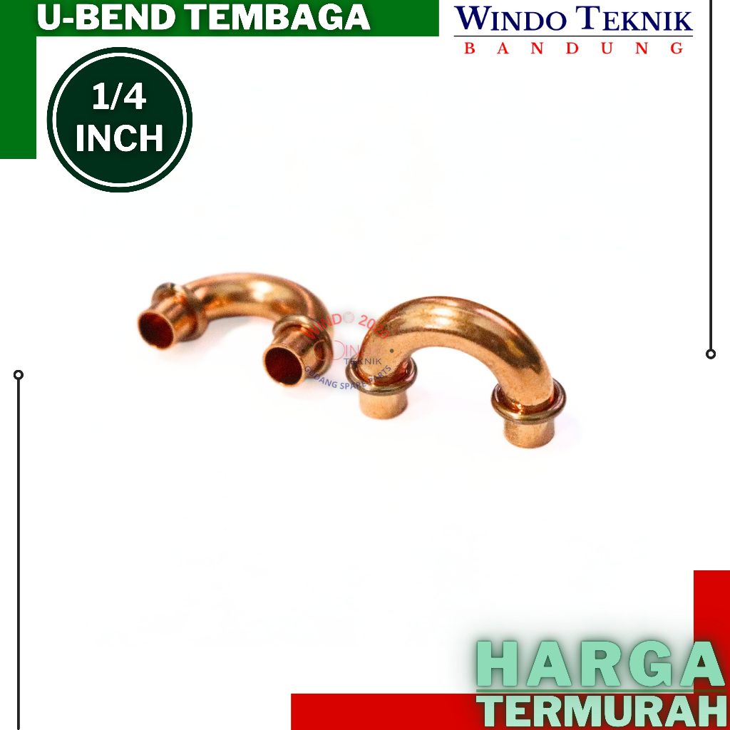 UBEN TEMBAGA 1/4 INCH | U-BEND / UBEN 1/4 / U BEN PIPA 1/4INCH / YUBEN / UBEN EVAP TEMBAGA 1/4"