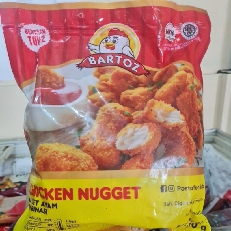 

Bartoz Chicken Nugget / Bartoz Naget Ayam 250gram dan 500gram