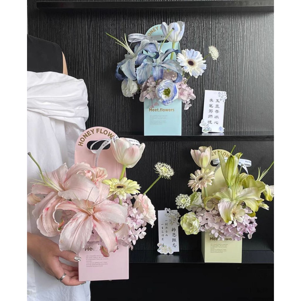 

B70 Kotak Tenteng | Kotal Floral | Flower box | Kotak Bunga | Kotak Tenteng Bunga