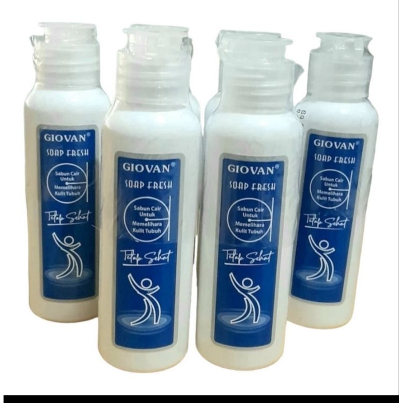 GIOVAN SOAP FRESH 90 ML & 240 ML / GIOVAN BIRU SABUN UNTUK BIANG KERINGAT BAYI
