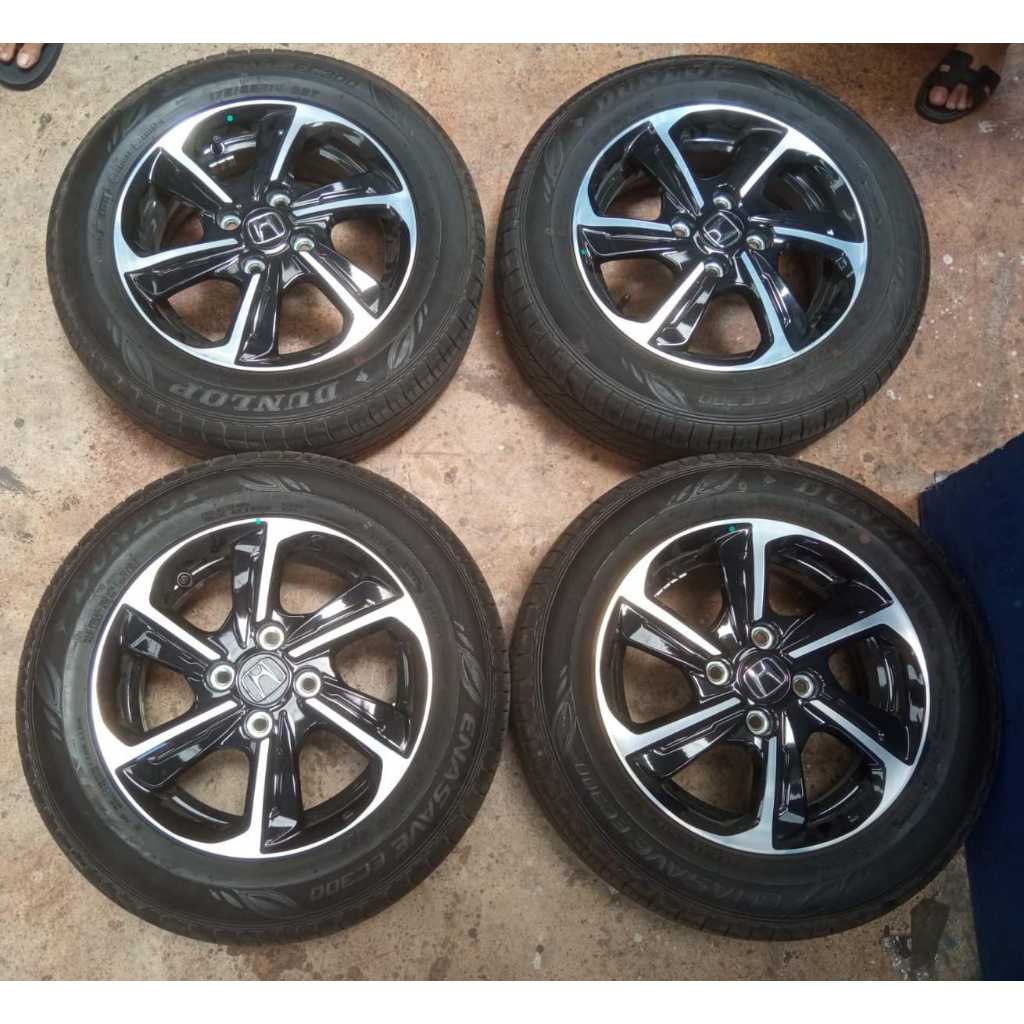 Velg Mobil Copotan Std Brio Ring14+Ban Dunlop 175 65 R14