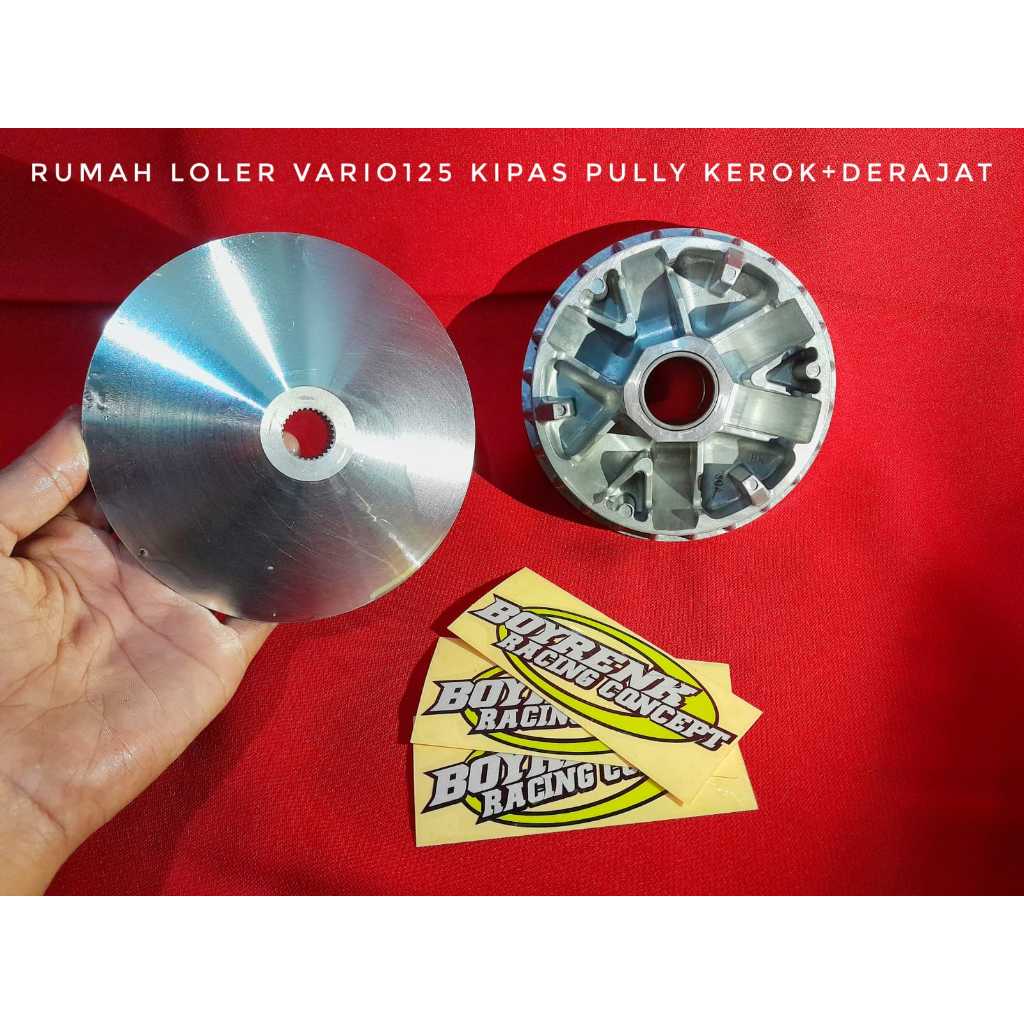 PULLY VARIO 125 KZR/BEAT FI/BEAT K44/BEAT KARBU KVY 13.5 DERAJAT-BOYRENK