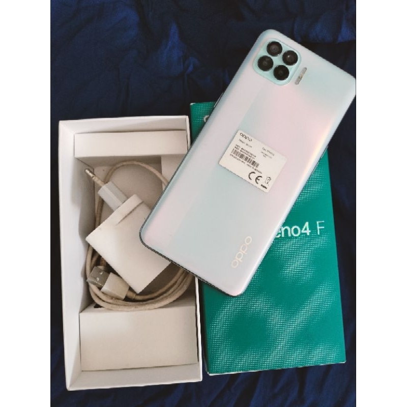OPPO RENO 4 F 8/128GB BEKAS SECOND