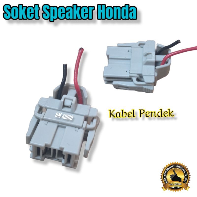 Soket Speaker Honda Kabel Socket Speaker Pintu Mobil Honda