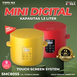 Magic Com Yongma Mini Digital SMC-8055 1.3L - Gold Ceramic Inner Pot