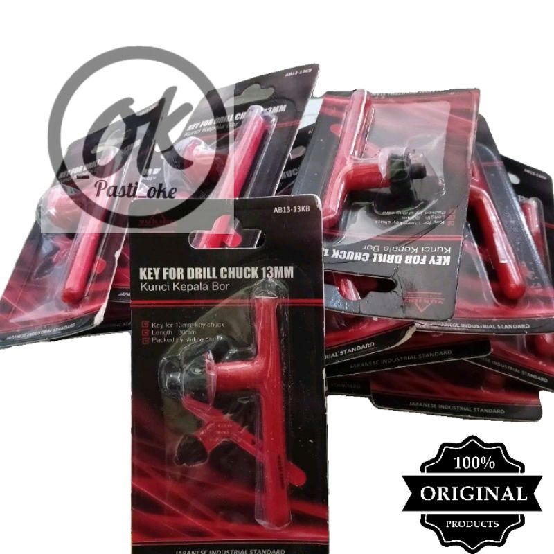 Kunci bor listrik YUKIDO 13mm / kunci kepala bor 13mm