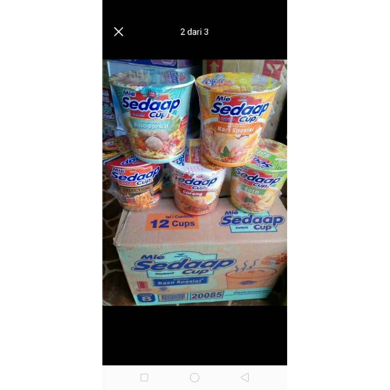 

mie sedap cup