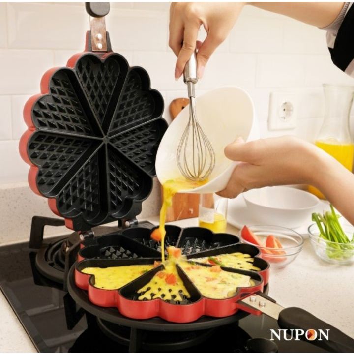 DOUBLEPAN WAFFLE NUPON / CETAKAN WAFFLE