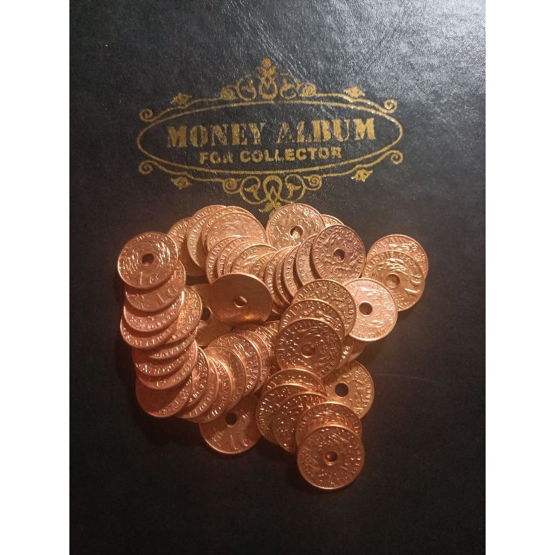 uang kuno 1cent Nederland indie
