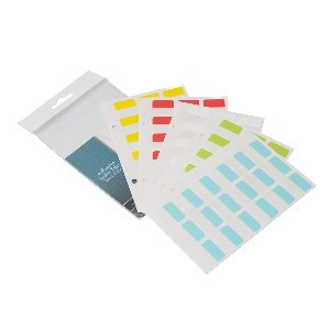 

Bantex Adhesive Twin Tabs / Pembatas Buku 25mm 5 Warna Basic #8872 (SET)