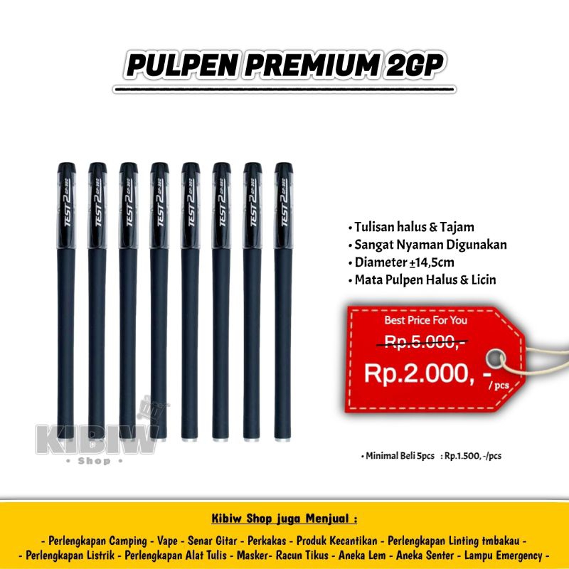 

Pulpen Premium 2Gp