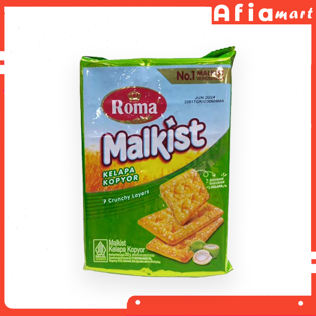 

ROMA MALKIST KELAPA KOPYOR 200gr