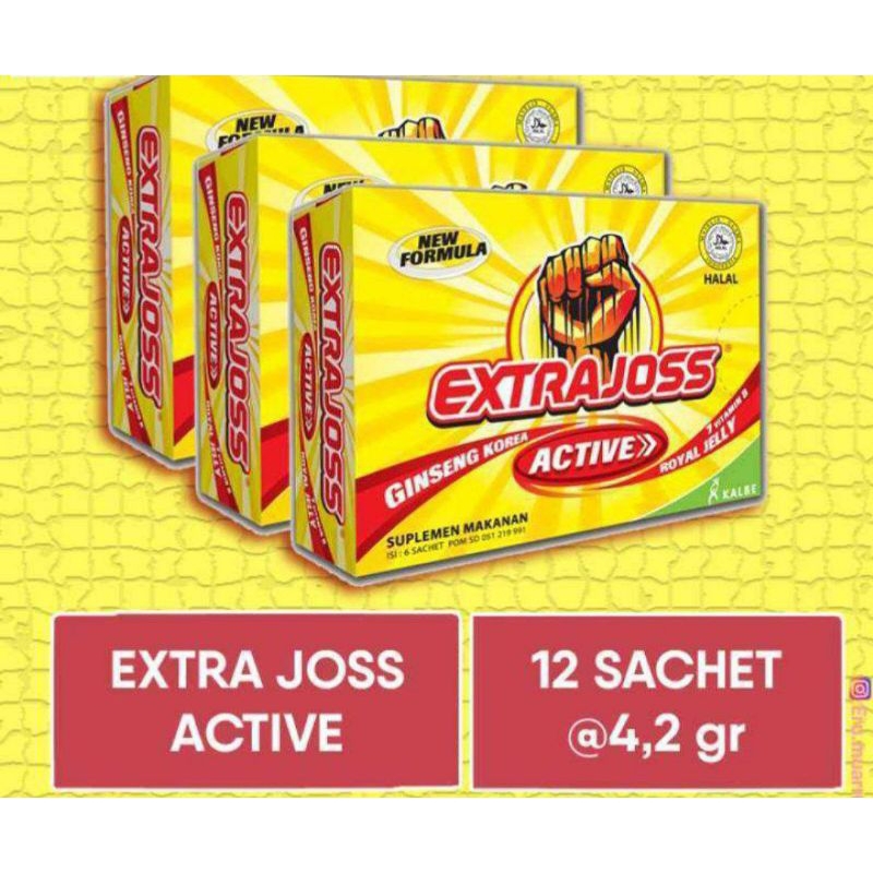 

Extra Joss Active ( 12 Pcs )