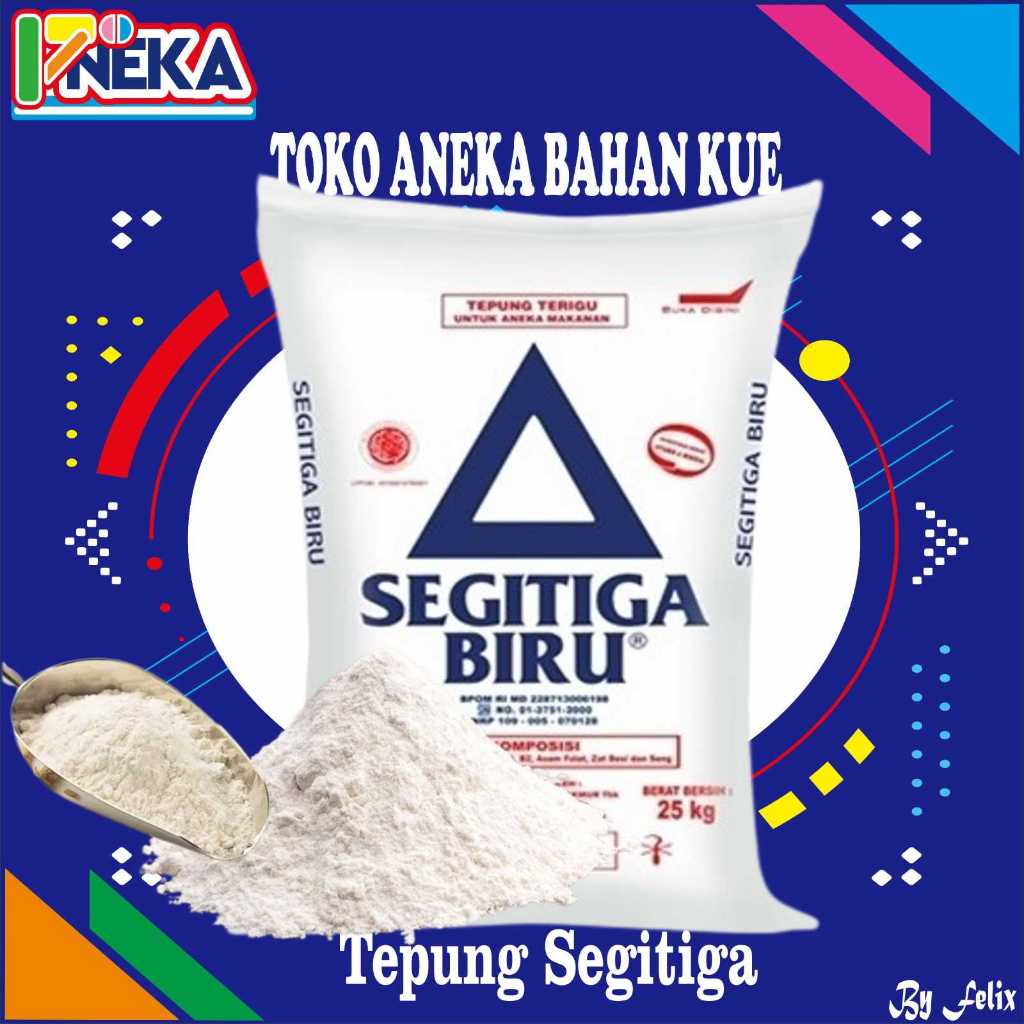 

Tepung Segitiga Biru 1kg [repack]