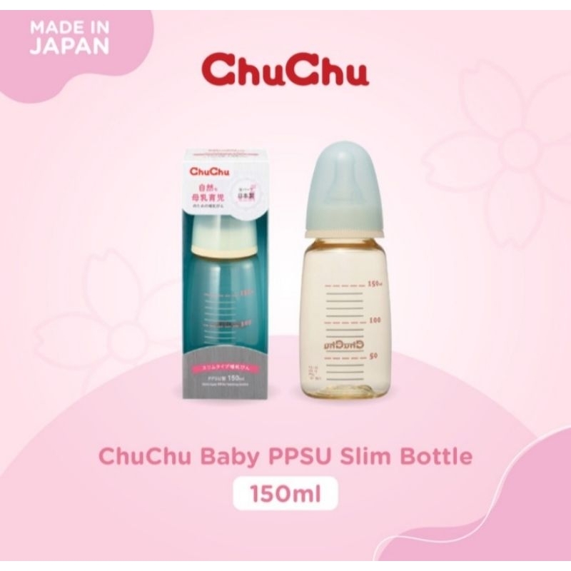 ChuChu Baby PPSU Bottle Slim Type | Botol Susu ChuChu Baby