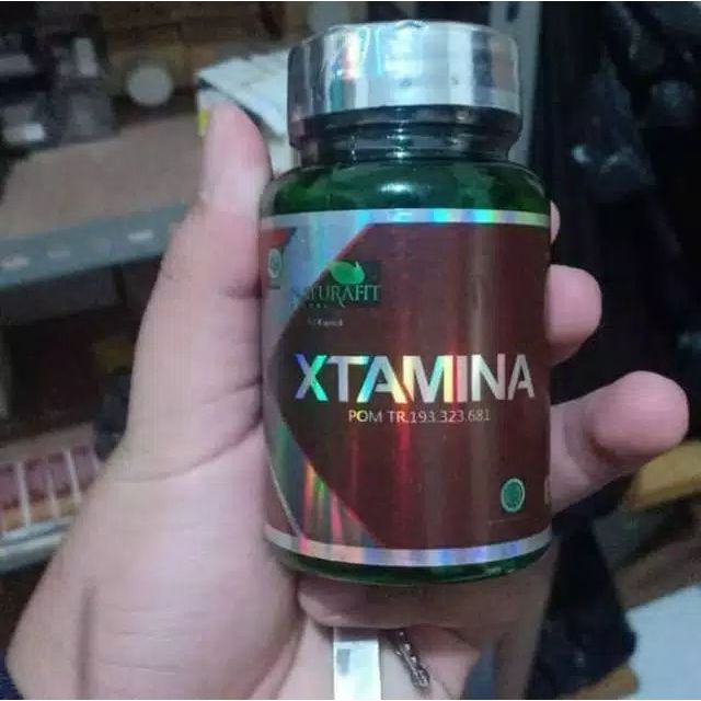 𝐆𝐑𝐀𝐓𝐈𝐒𝐎𝐍𝐆𝐊𝐈𝐑 • XTAMINA Herbal BPOM Stamina Vitalitas Pria Dewasa Asli Original Aman - Obat Kuat Taha