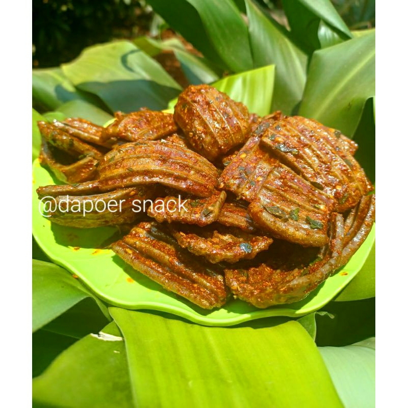 

KRUPUK JENGKOL PEDAS DAUN JERUK