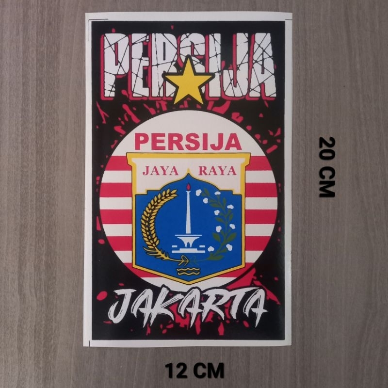 

STIKER PERSIJA JAKARTA VINYL UKURAN 12×20 CM