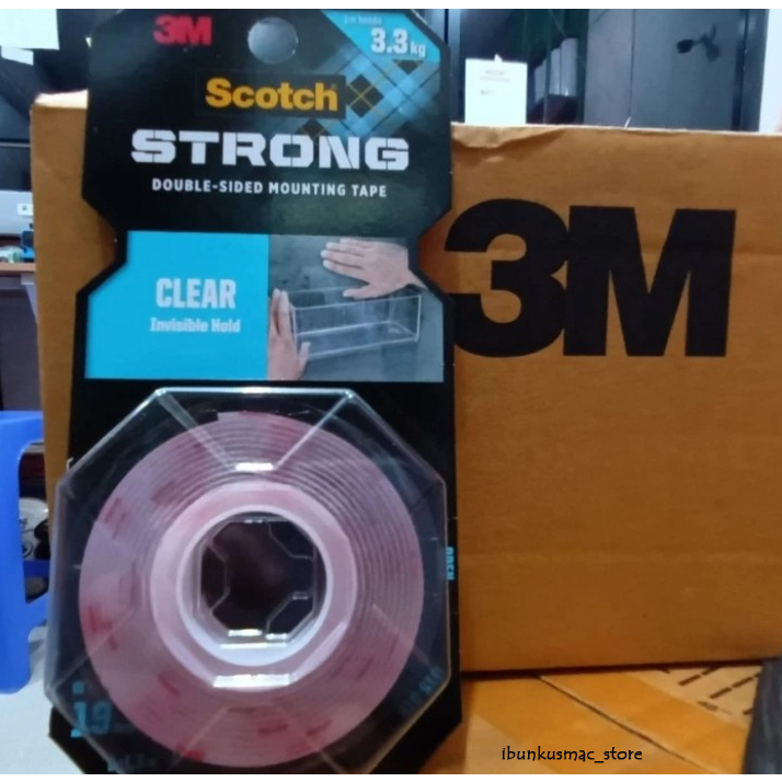 

☪ Double Tape Bening Daya Rekat Kuat Super Lengket Original USA ♘