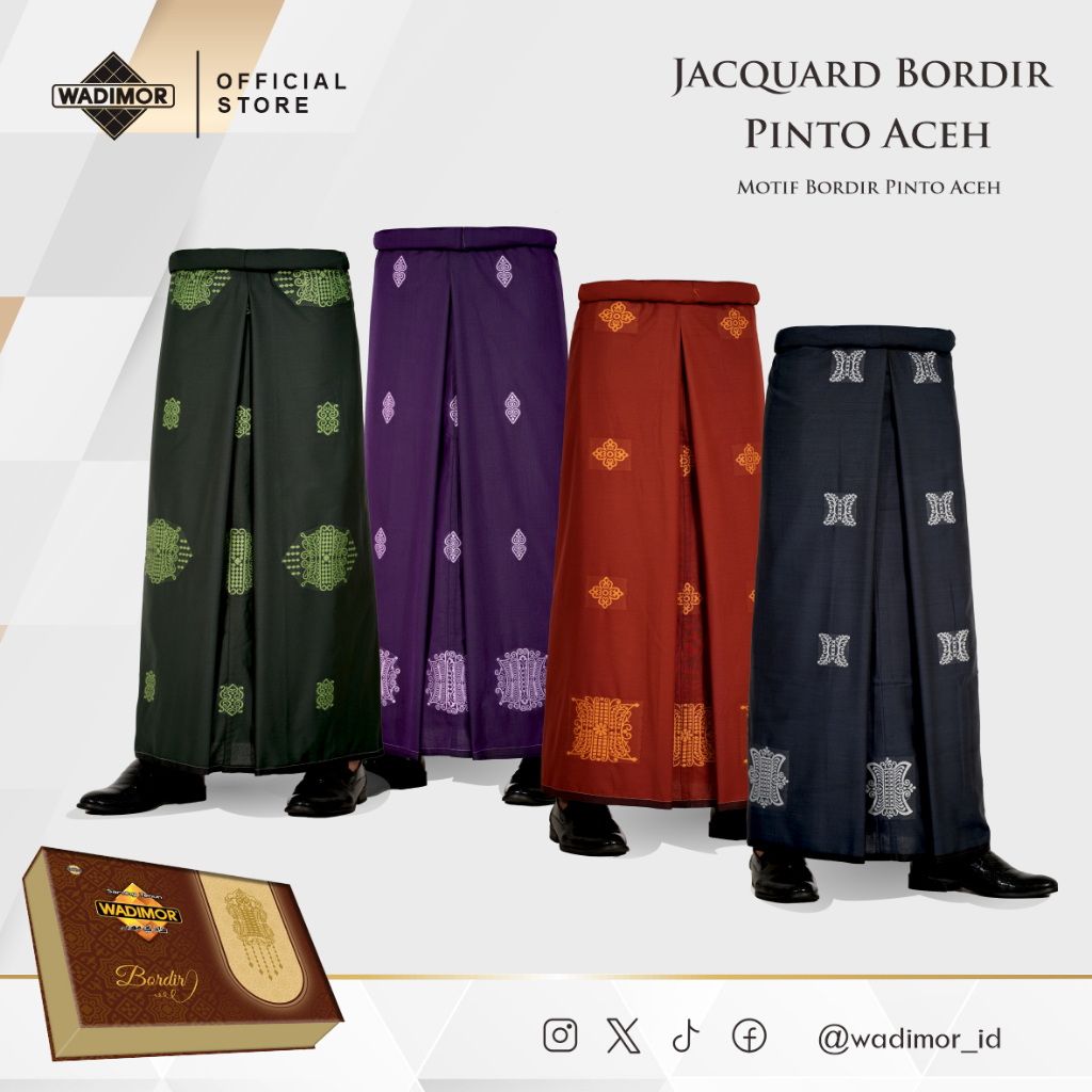 WADIMOR JACQUARD BORDIR - MOTIF PINTO ACEH