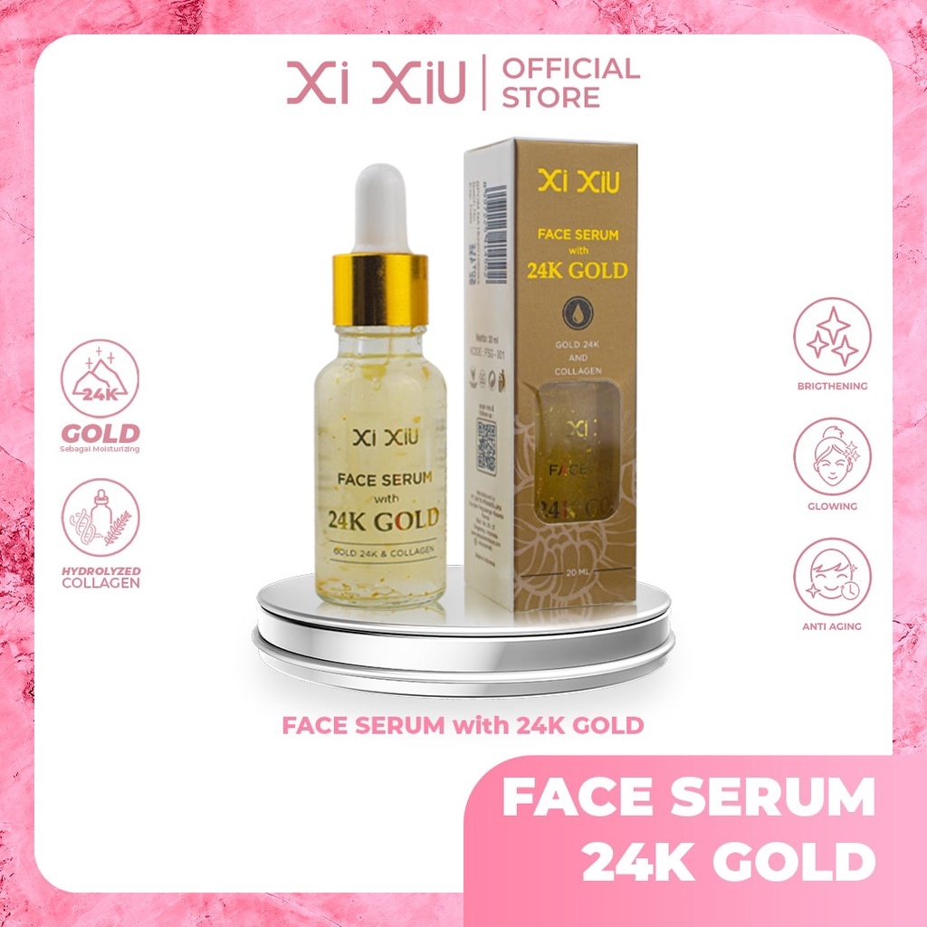 Xi XiU FACE SERUM 24K GOLD