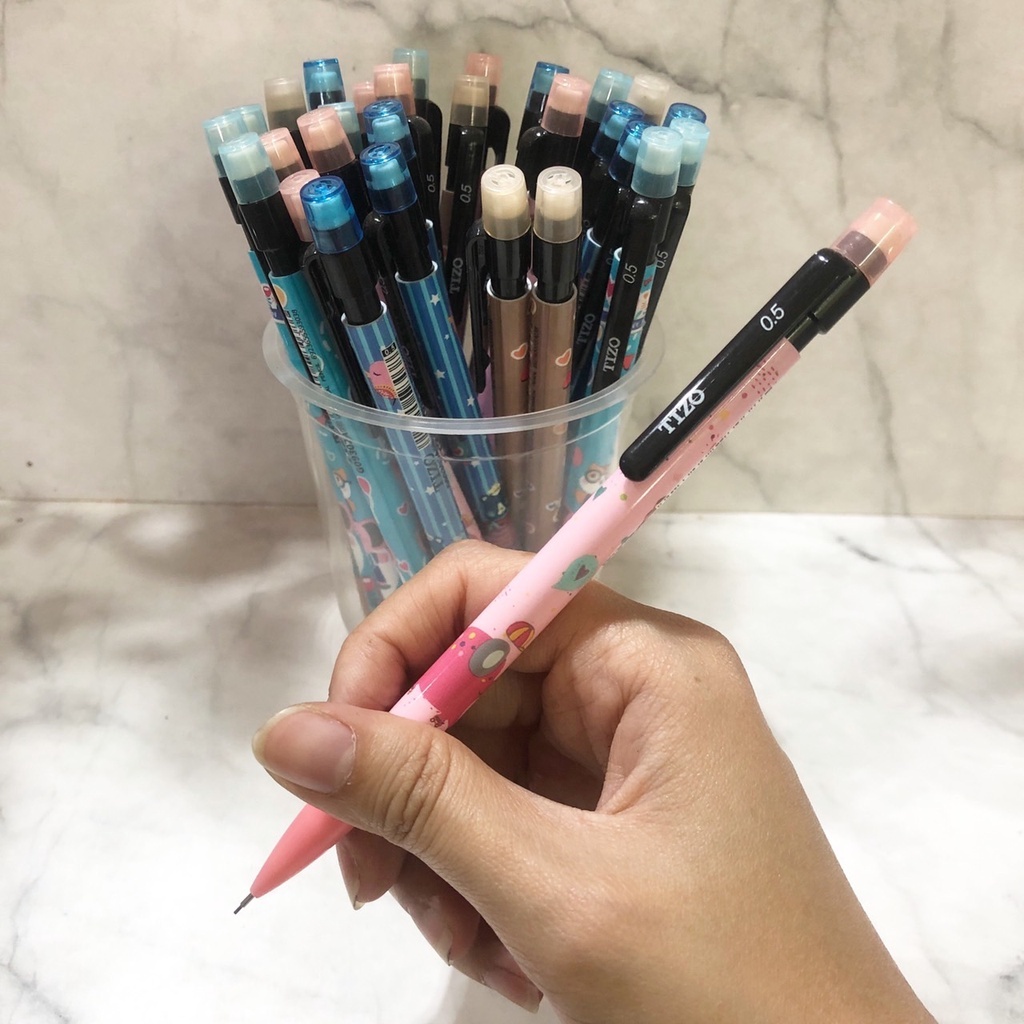 

Pensil Mekanik 0.5mm Pencil Cetek Pensil Tizo
