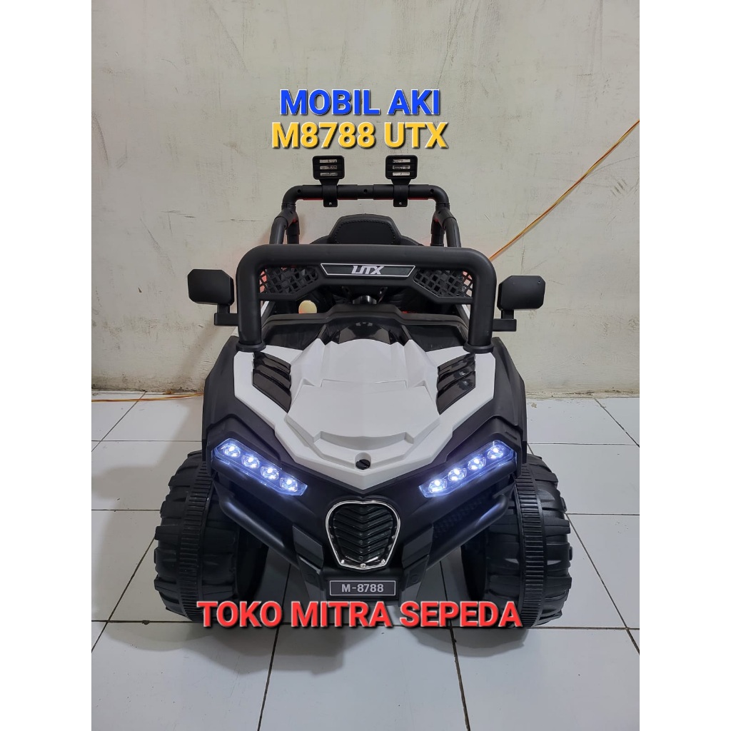 Mobil Aki Anak M8788 JEEP UTX Mainan Mobilan Aki Anak JEEP UTX M8788