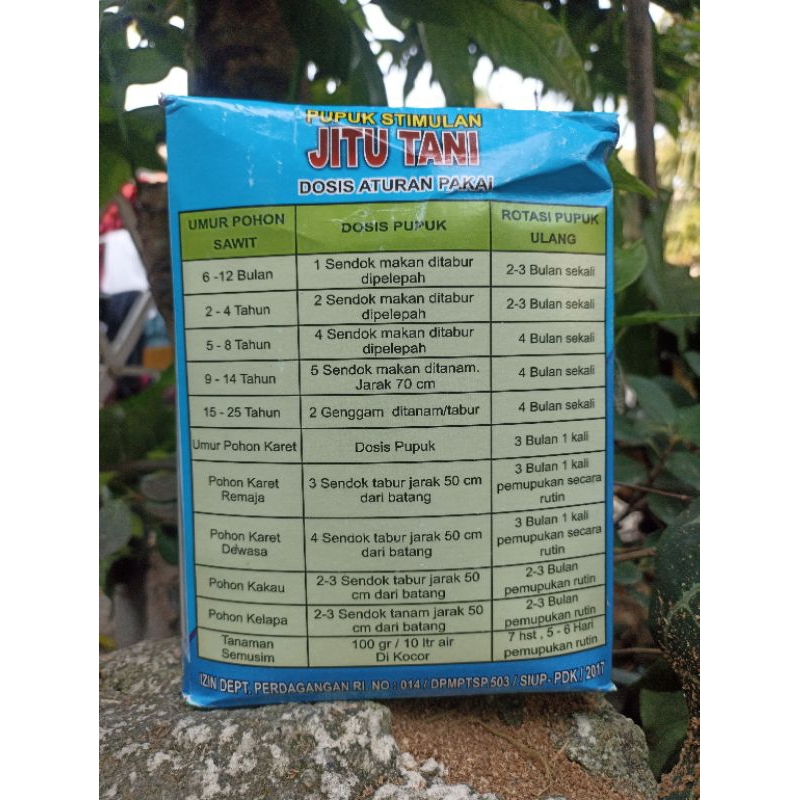 pupuk stimulan JiTu Tani