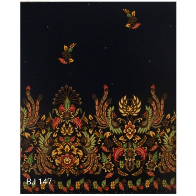 kain batik bj sogan katun H santoso pekalongan