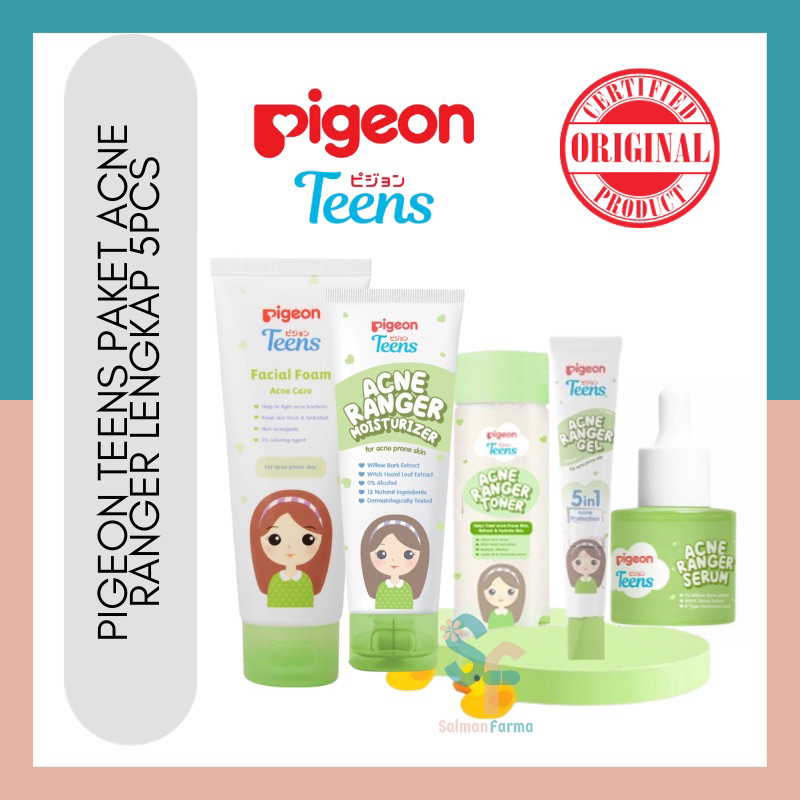 Pigeon Teens Paket Acne Ranger Kulit Berjerawat