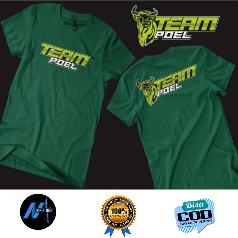 KAOS TEAM POEL LIMOUSIN BRAHMAN | TSHIRT DISTRO PETERNAK SAPI LIMOUSIN ~ BAHAN KATUN COMBED PREMIUM