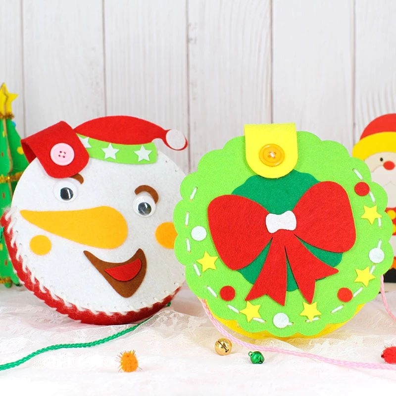 

diy tas flanel natal