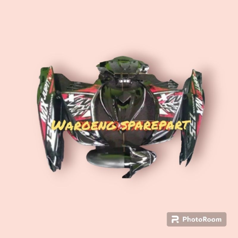 BODY HALUS JUPITER MX NEW 135 HITAM