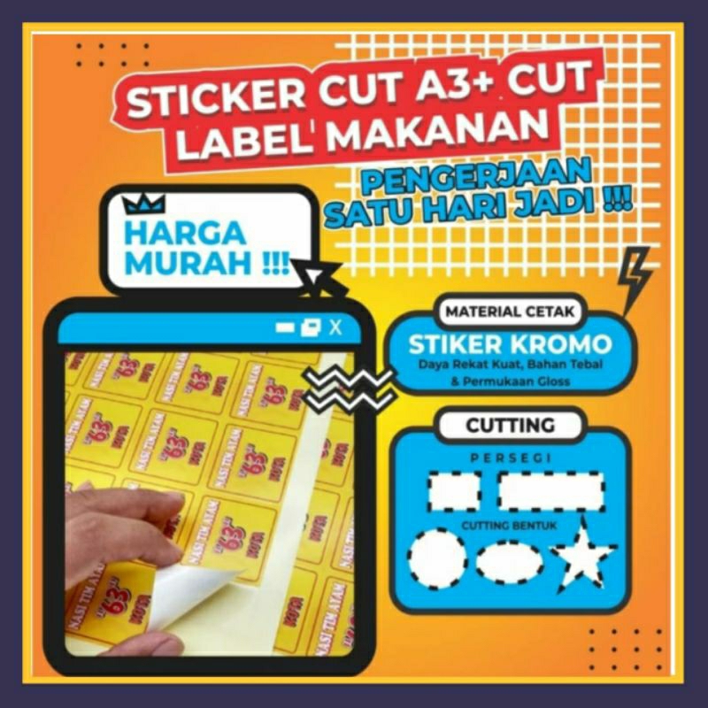 

Cetak Stiker Cromo Ukuran A3