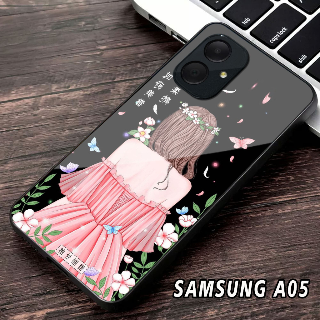 Softcase Kaca Kilau Samsung A05 - softcase - casing terbaru - case lucu - case Samsung A05 (S05)