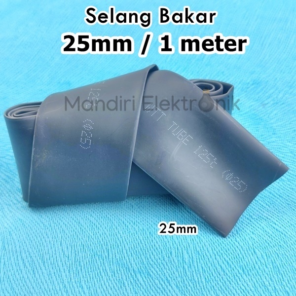 Heatshrink Selongsong Kabel Bakar 25 mm per meter - Selang Bakar 25mm