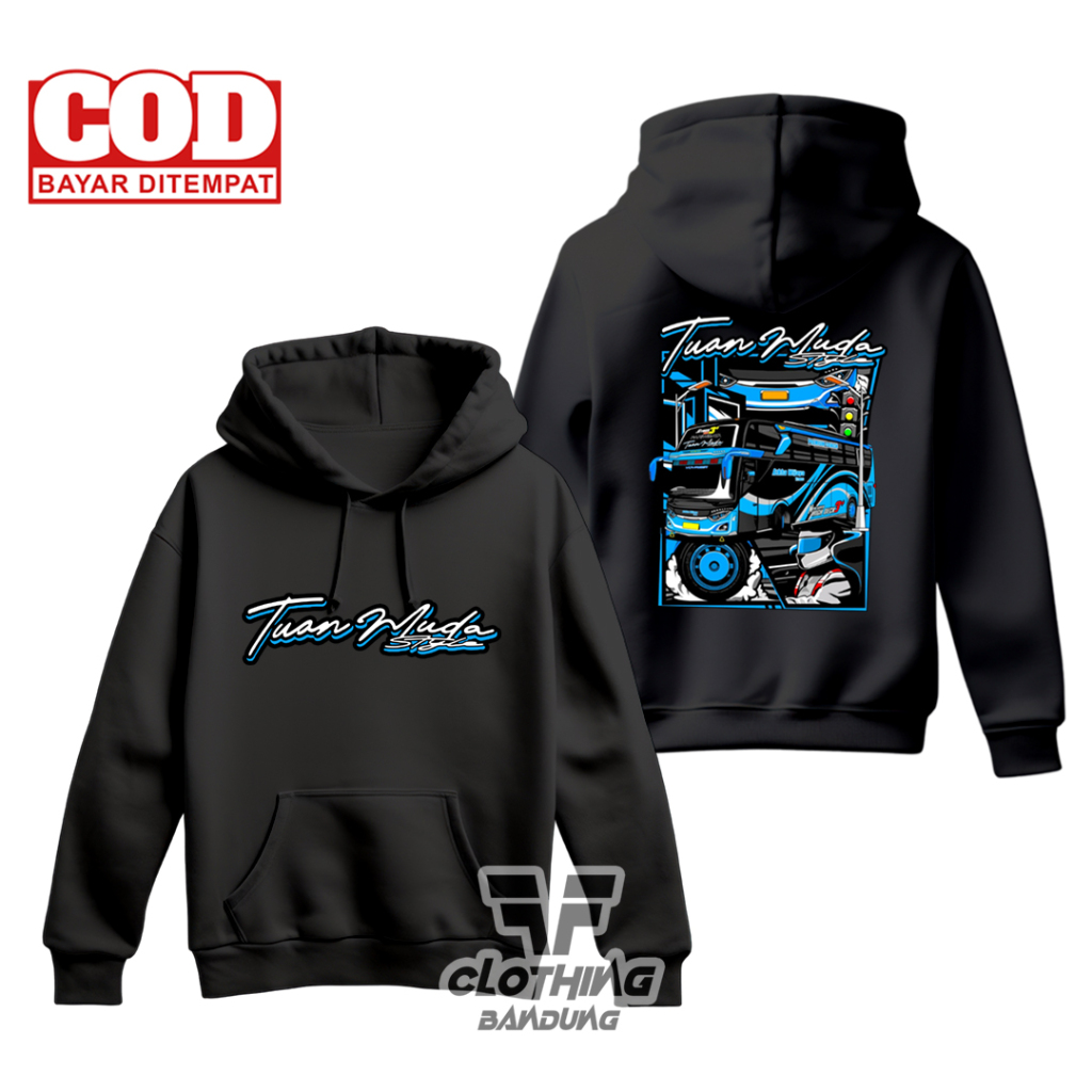Jaket Hoodie anak bis mania telolet tuan muda bus tuan muda bis telolet bus mania