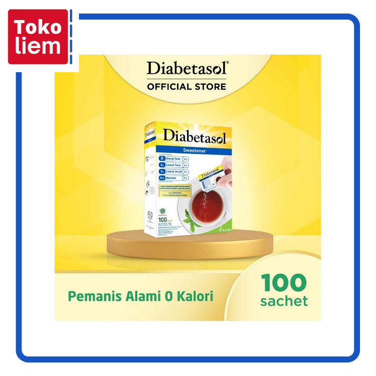 

Diabetasol Zero Calorie Sweetener 100X1g