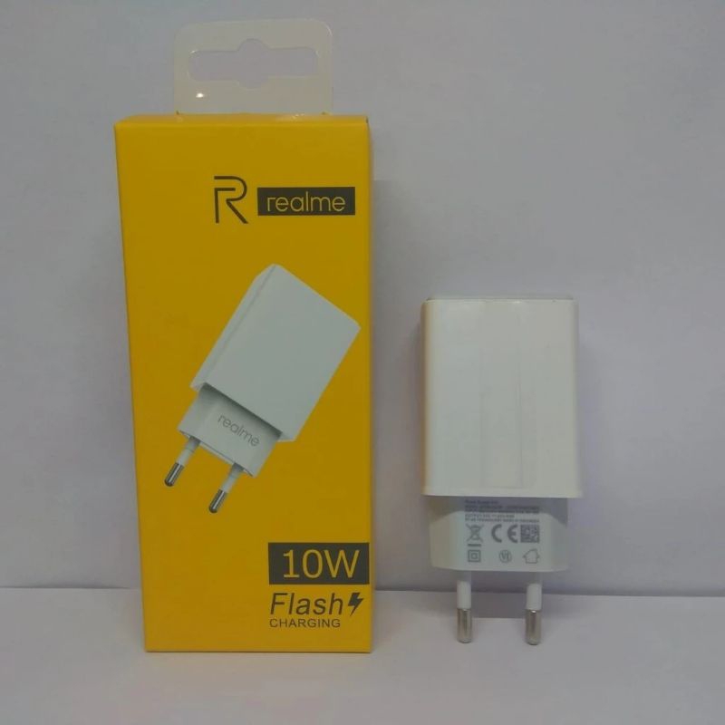 Adaptor/Kepala Charger Realme 10W 2A Flash Charge Realme 5/ 5i/ C2/ C3/ C11/ C12/ C15/ 2 pro