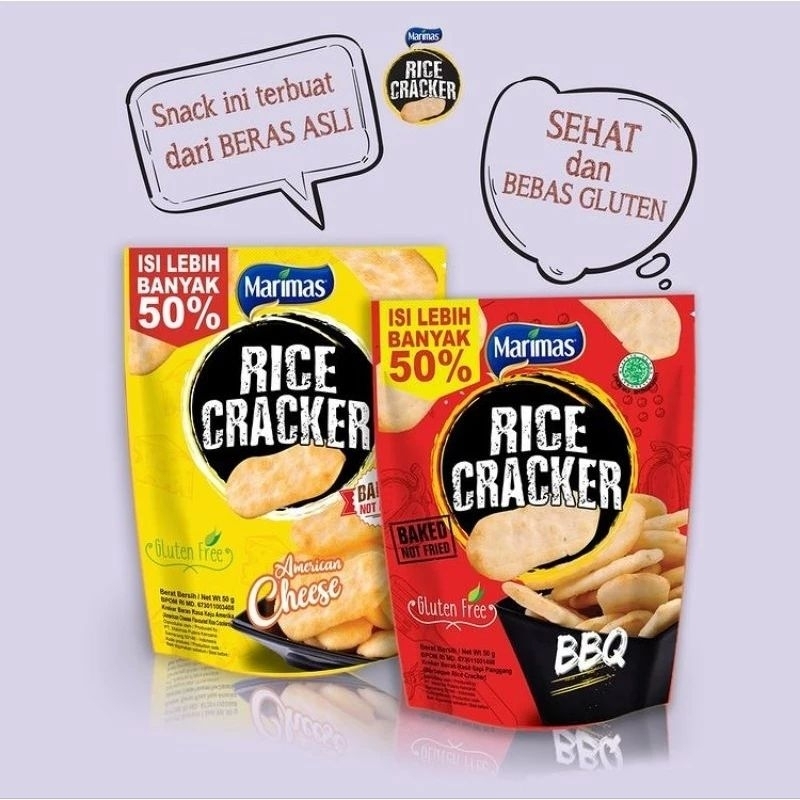 MARIMAS RICE CRACKERS BELI 2 LEBIH MURAH