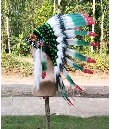 Topi indian warbonnet topi apache meksiko TOPI APACHE TOPI INDIAN MURAH WARBONNET