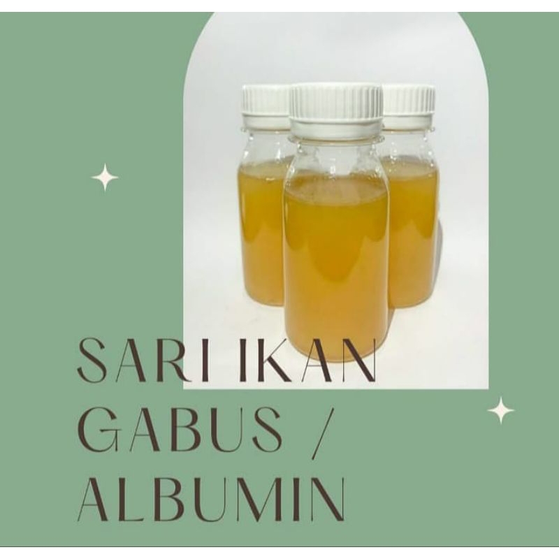 

Sari Ikan Gabus / Kutuk / Albumin