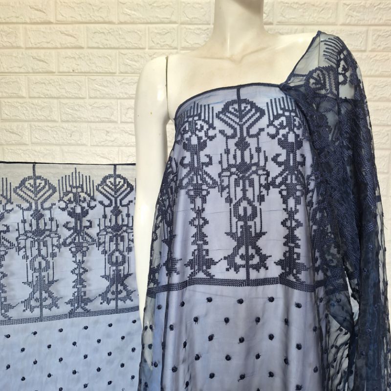 Organza Motif Tulle sapto