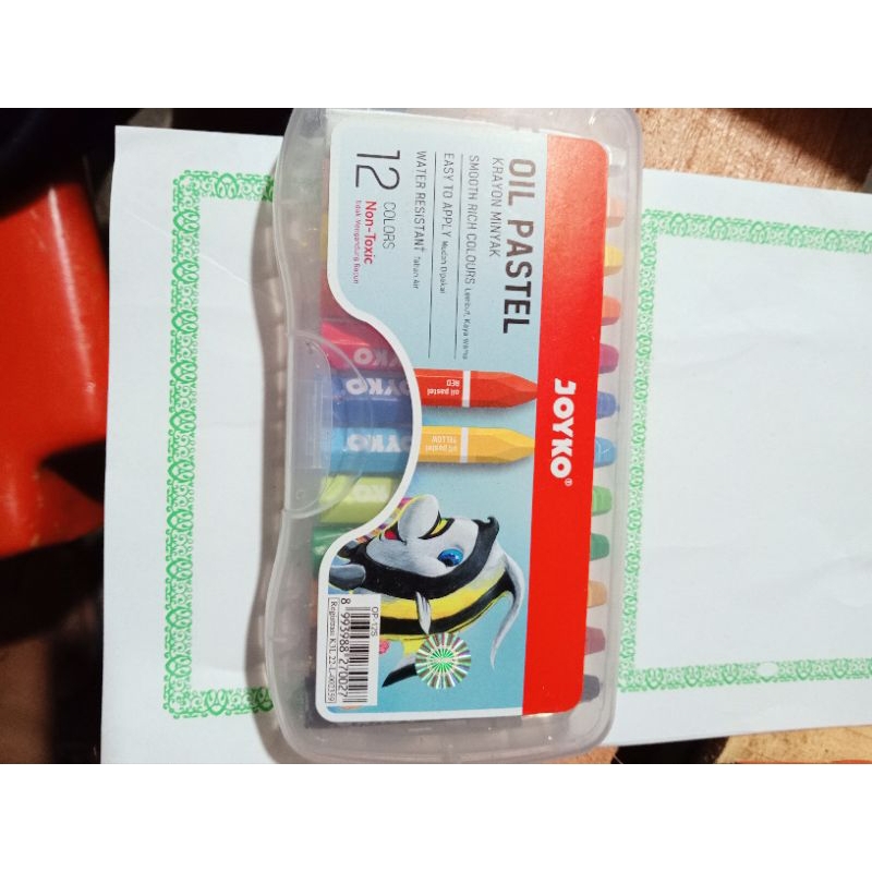 

CRAYON OIL PASTEL JOYKO 12 WARNA