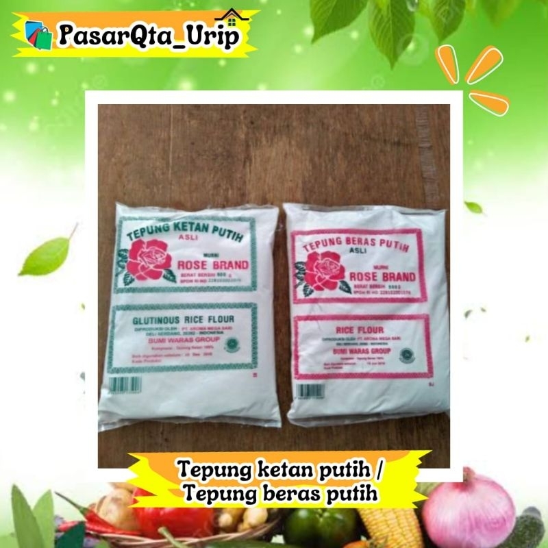 

Tepung Rosebrand Tepung beras Tepung ketan 500gr / pasar online makassar