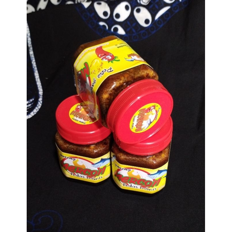 

3pcs, Petis MERCON, Sambal Goreng Pedas Manis, Asli MADURA, Paket Hemat.