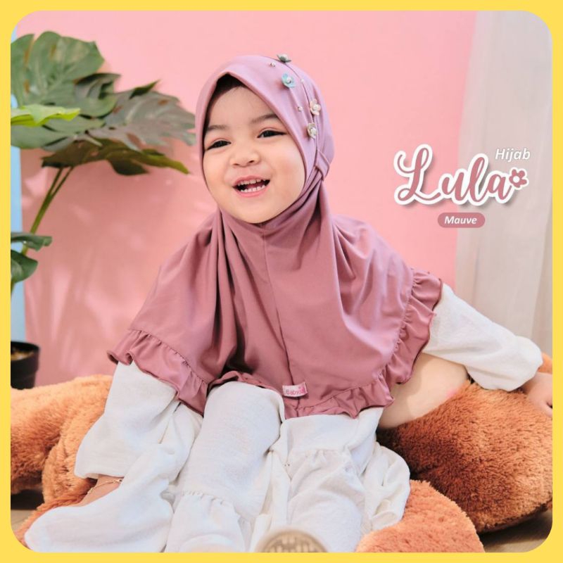 Babyjab Hijab Lula Jilbab Anak Perempuan Bayi Balita Lucu Kerudung Anak Sekolah Paud TK