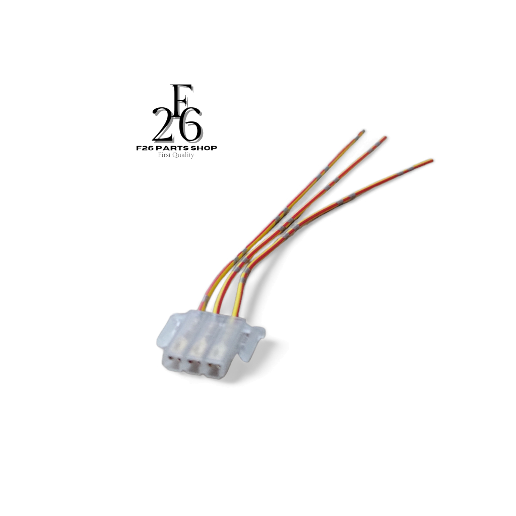 SOKET TOMBOL SAKLAR 3 PIN KABEL SOKET TOMBOL DIM KLAKSON STATER UNIVERSAL SEMUA MOTOR