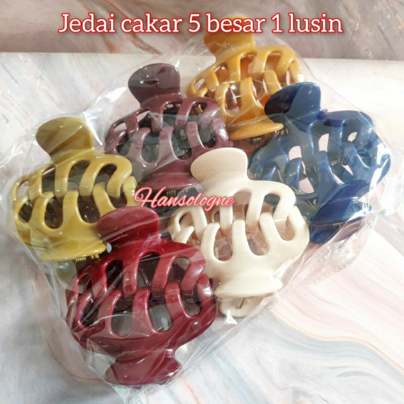 jepitan rambut aksesoris grosir murah 1 lusin